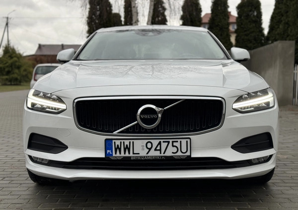 Volvo S90 cena 129900 przebieg: 71045, rok produkcji 2019 z Radzymin małe 154